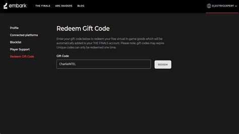 The Finals Gift Codes [WORKING In April 2024] .